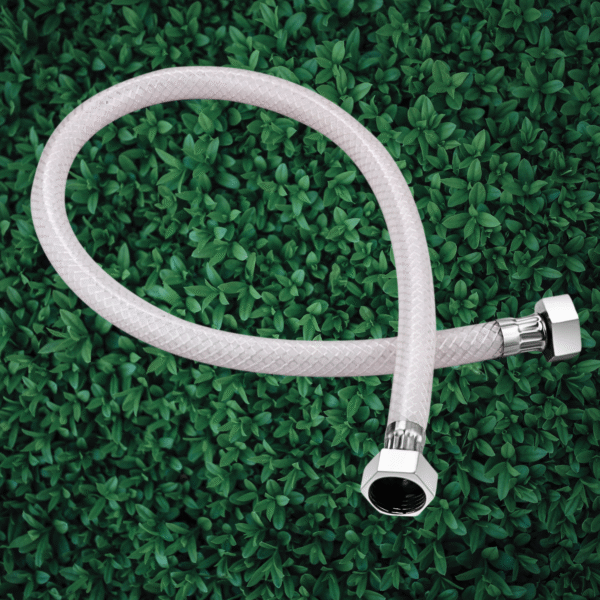 Connection Tube - White Braided