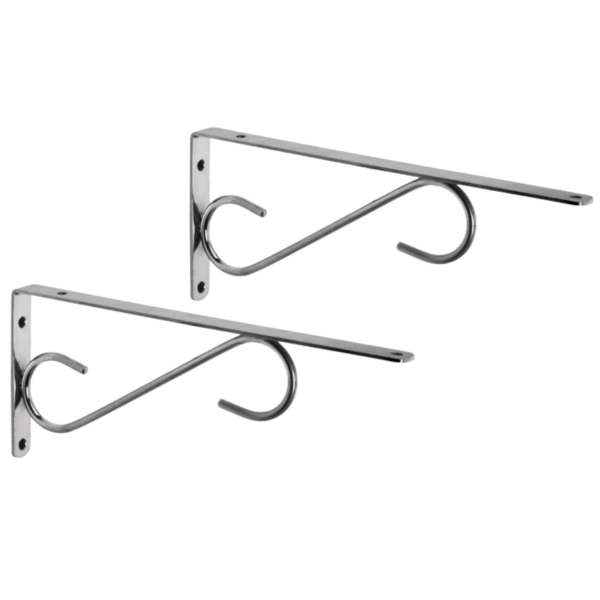 SS Shelf Bracket Set