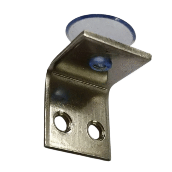 SS Glass Shelf L-Bracket with vacuum cup